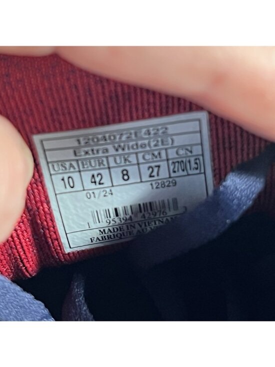 Brooks Ghost 16 Womens Size 10 2E Wide Blue  Pink Athletic Running Shoes Sneaker - Picture 9 of 9